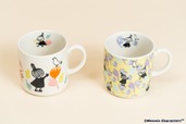 【ムーミン「リトルミイフェア」シリーズ】「マグ(小鳥/イエロー)」各1,870円/リトルミイフェアのアートをあしらったマグカップ