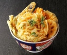  白海老のかき揚げ天丼