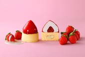【朝霧高原菓子舗】「生とろりチーズケーキ生富士山」の限定いちごフレーバー！　※期間限定販売です