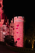東京ディズニーランド「ディズニー・パルパルーザ“ミニーのファンダーランド”」ファンダーナイト(キャッスル環境演出)