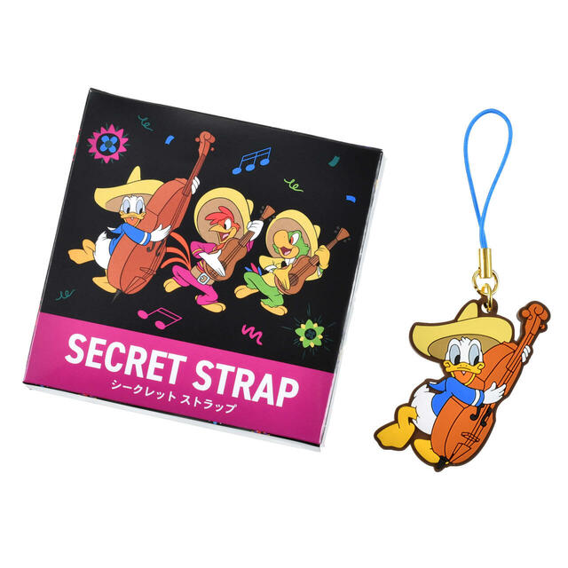 三人の騎士 シークレットストラップ THE THREE CABALLEROS 80TH 700円