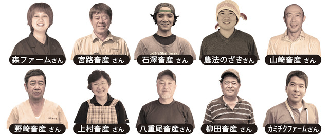 お肉の生産者たち