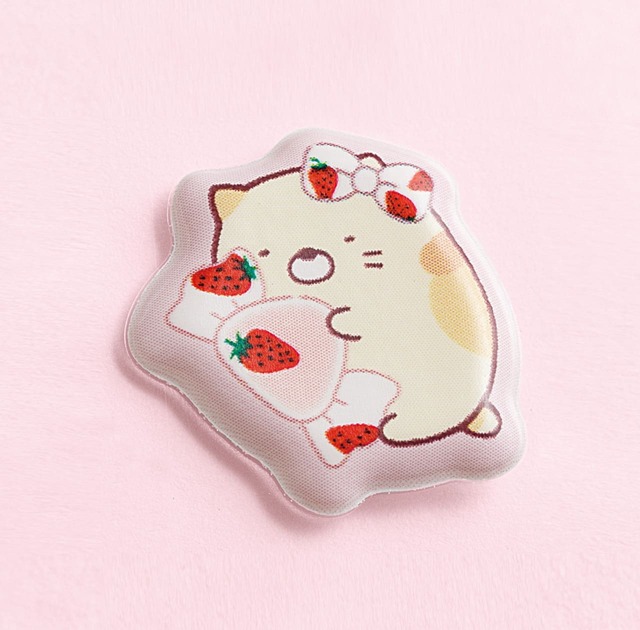 【すみっコぐらし×サクマいちごみるくキャンディ】「ふにふにシール」418円　シールたっぷり！