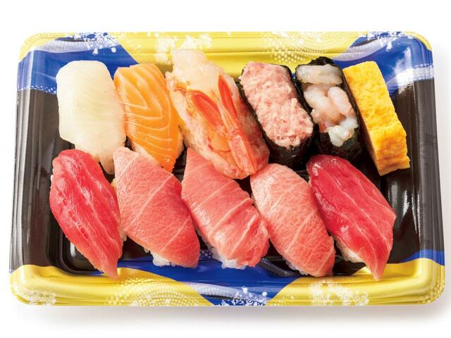 「上にぎり／築地 竹若（グランスタ東京）」＜1,680円＞【東京駅限定お弁当 売上ランキングTOP10】