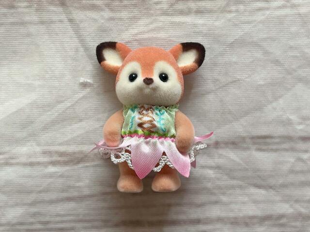 他の赤ちゃんと比べると幼児のような雰囲気のサイズ感。かわいいです♪