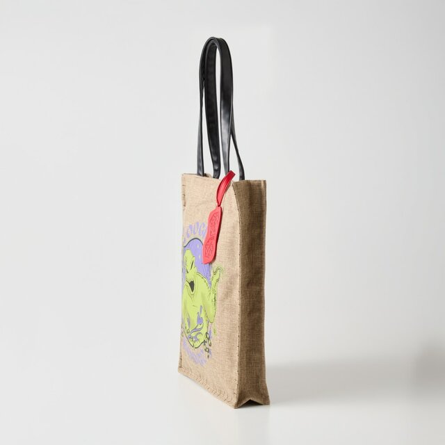 麻調素材のトートバッグ「ウギー・ブギー」｜￥4,990 （税込）