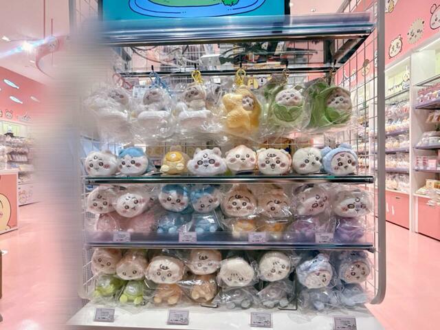 人気のちいかわbabyシリーズのグッズもありました。かわいすぎる〜!