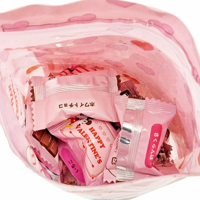 ミッキー&ミニー クランチチョコレート アソート Valentine Pink Pop 1,620円