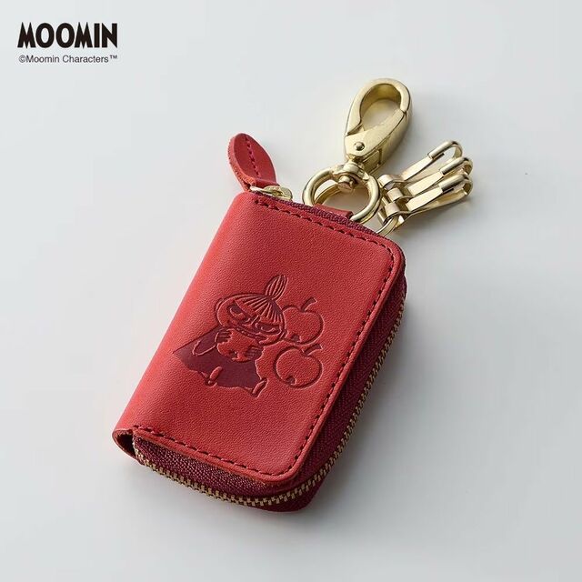 栃木レザー製本革スマートキーケース［日本製］「ムーミン」｜