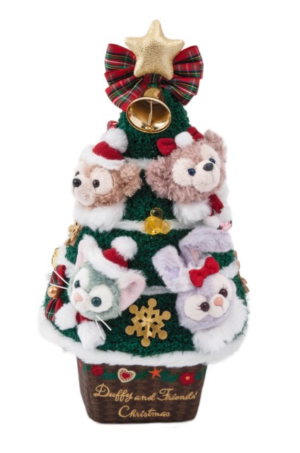 ダッフィー＆フレンズが集合した豪華なクリスマスツリー♪