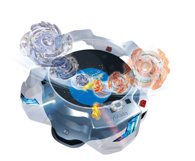 ベイブレードバースト　B-62　デュアルサイクロン　ベイスタジアム　DXセット