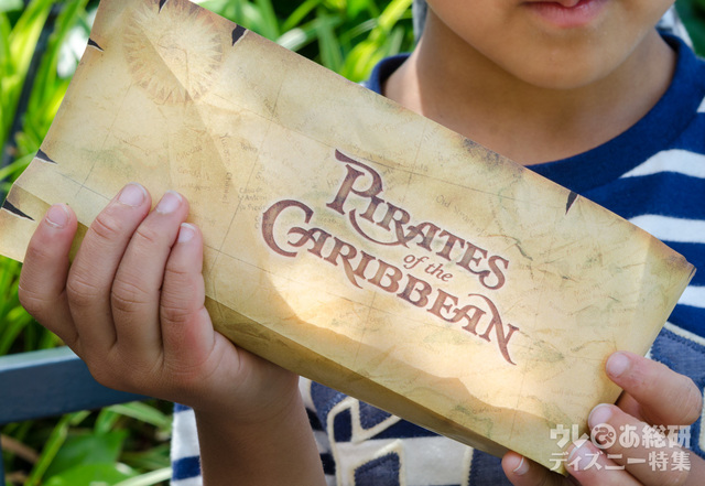 パイレーツスパイシートルティーヤ（ブラックペッパーポーク＆マンゴー）¥520｜東京ディズニーランド「カフェ・オーリンズ」