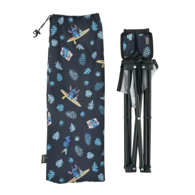 スティッチ&スクランプ チェア 折りたたみ式 バッグ入り Disney Stitch Day Collection 2,800円