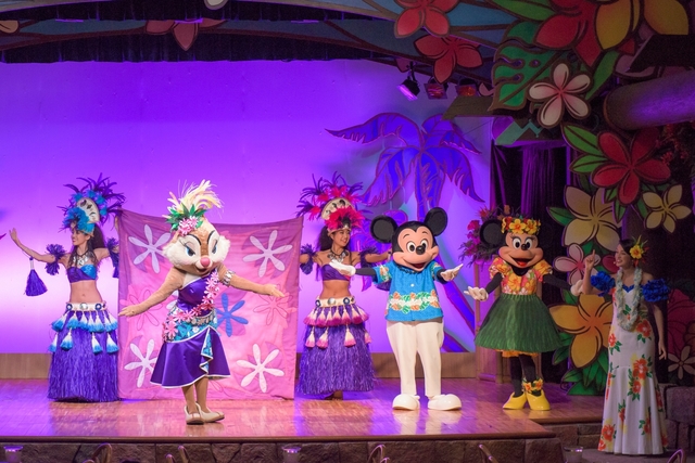 ミッキーのレインボー・ルアウ