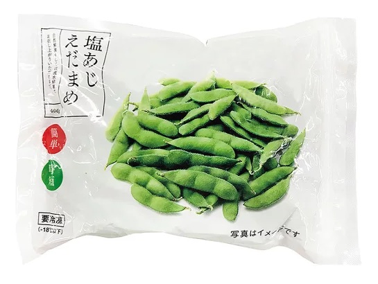 【トライアルの冷凍食品人気ランキング 5位】「塩あじえだまめ」192円（税込）
