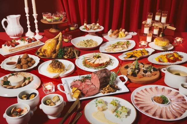 「ウィンタービュッフェ in La Jyho」<期間:2025年11月27日〜2026年1月12日>【【京都】クリスマスを彩る「国産牛のローストビーフ」や「ローストチキン」も好きなだけ!ディナービュッフェで特別な夜を満喫♪】