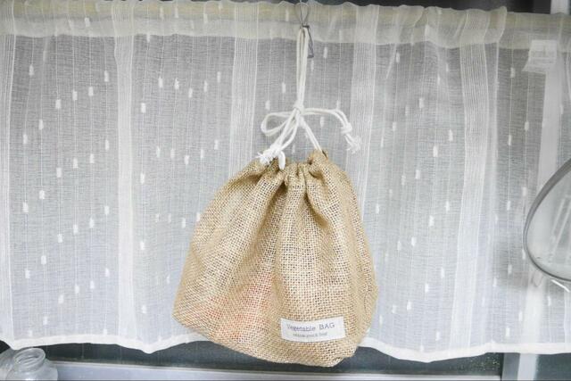 【3COINS ベジタブル保管バッグ2枚セット】さまざまな用途で使える