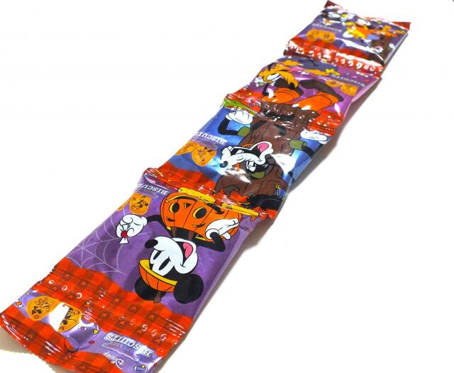 【カルディ ディズニー キャラクター/ハロウィン ビスケット】4連パックのディズニービスケット