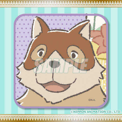 【世界名作劇場 どうぶつオンラインくじ】C賞：ハンドタオル（全6種）