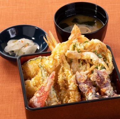 越中富山天重(お味噌汁・お新香付)