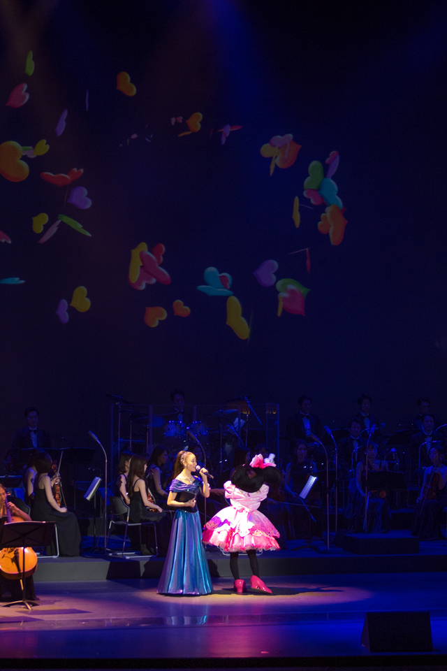 バレンタイン・ナイト 2016 ゲストメッセージ 友情 ミニーマウス 撮影:YOSHI