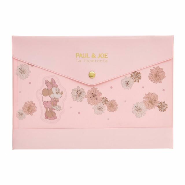 【PAUL ＆ JOE La Papeterie】ミニー ステーショナリーケース A5 クリザンテーム 2,200円