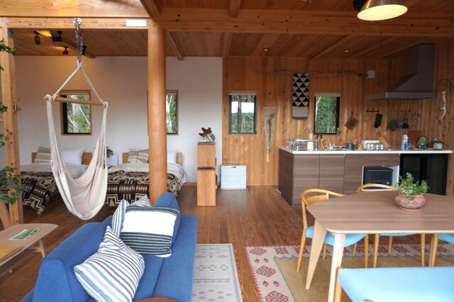 【THE FARM】「コテージグランデ」の室内