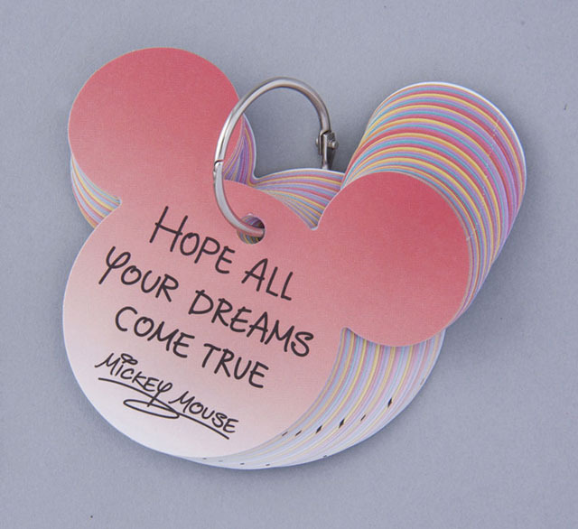 メモ（¥400）／TDL・TDS共通「ディズニー七夕デイズ」スペシャルグッズ ※2015年6月24日(水)発売