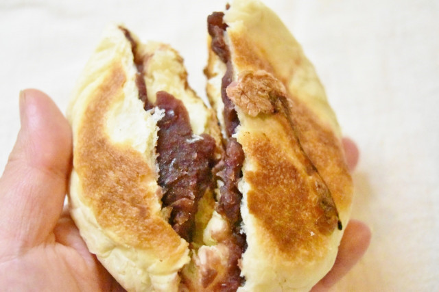 ふわっと桜とあんこの甘い香りが！