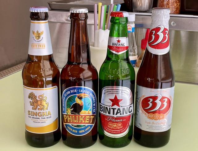 【88 Asia】「シンハー」、「プーケットビール」、「ビンタン」、「333」がそろっている