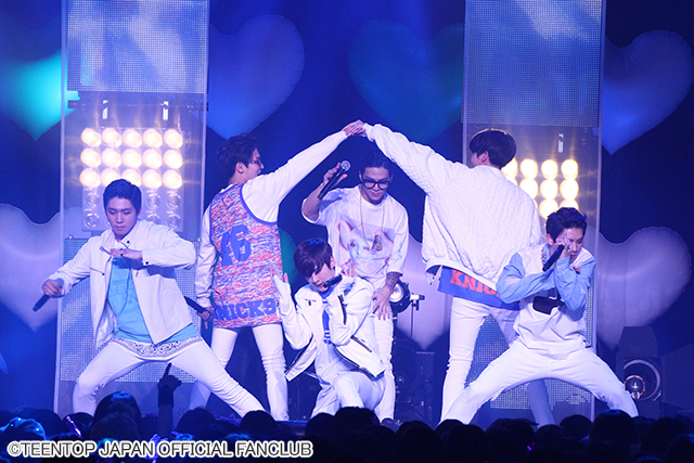 TEENTOPのイベントの様子