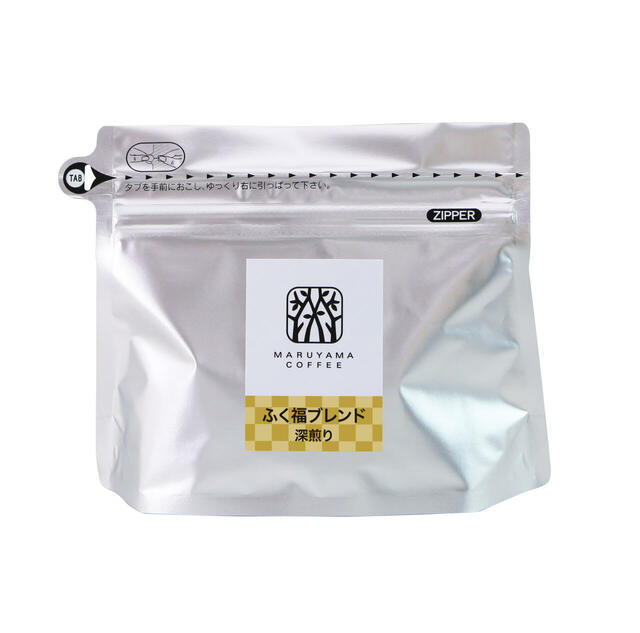 「ふく福ブレンド 深煎り ひょうたん」<期間:2024年11月15日~>【「ゲイシャコーヒー」だけを堪能できる福袋も登場!スペシャルティコーヒーが楽しめる「丸山珈琲の福豆袋2025」予約開始!】