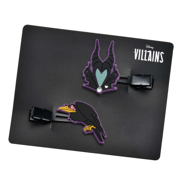 マレフィセント、ディアブロ ヘアクリップ セット MAEGAMI DISNEY VILLAINS 1,100円