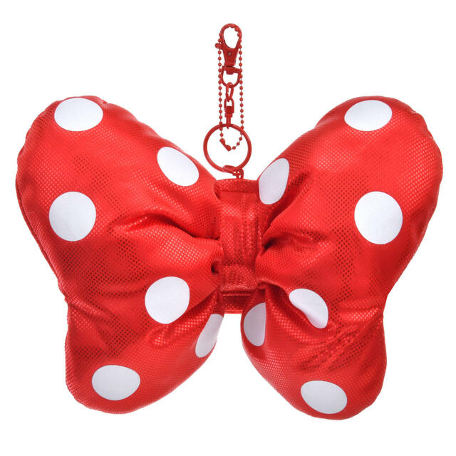 ミニー ぬいぐるみキーホルダー・キーチェーン ミラー MINNIE’S DOT RIBBON 2,600円