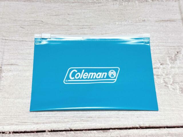 【Colemanの付録“あると便利”なグッズ4点セット】付録3：ジッパーバッグ