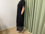 【ニトリ WOMENS 軽量ワンピース】両サイドにはポケット付き。近所へのおでかけなら、バッグなしでも出かけられます