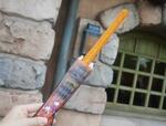 【ディズニー・ハロウィーン】スペシャルメニュー チュロス(メイプルパンプキン)| ¥600 販売場所:ラ・タベルヌ・ド・ガストン、ル・フウズ、ラケッティのラクーンサルーン、パークサイドワゴン、ドックサイドダイナー、オープンセサミ、リバティ・ランディング・ダイナー