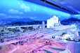 鉄道の24時間が楽しめるジオラマ
