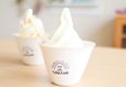 ガンジー牛乳と昆布だしを使った「UMAMIソフトクリーム」