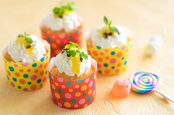 『ヴィーガン チョコチップカップケーキ』