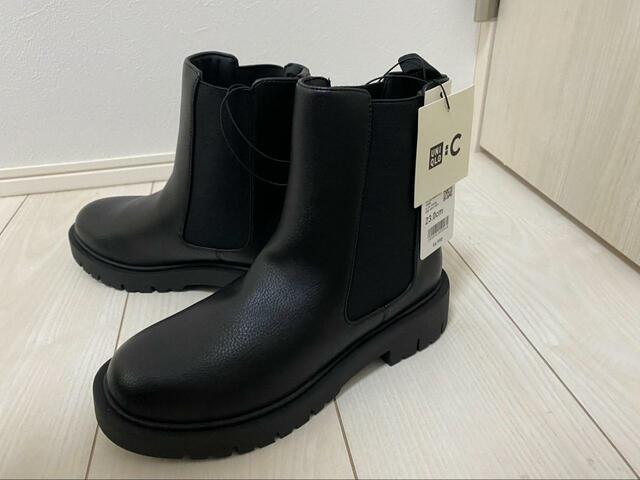 【ユニクロ　コンフィールタッチサイドゴアショートブーツ】秋冬に大活躍！