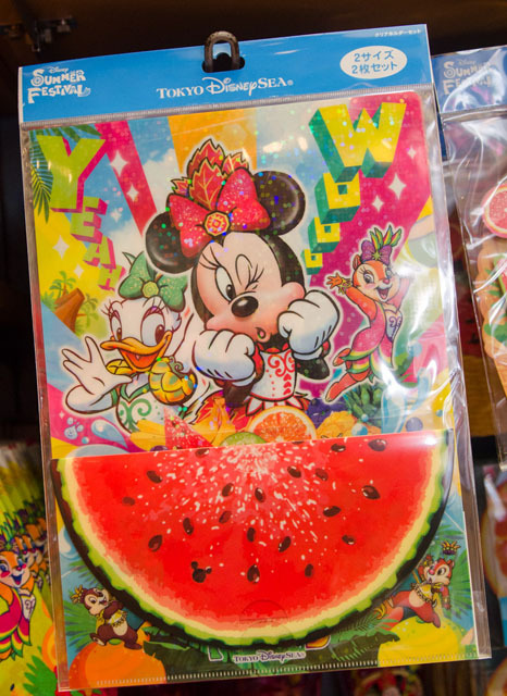 2015年 東京ディズニーシー「ディズニー・サマーフェスティバル」スペシャルグッズ