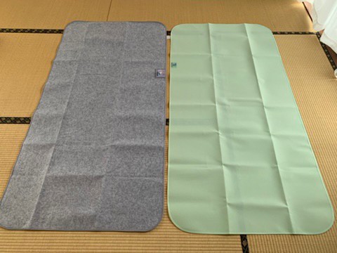 【ニトリ 除湿シート比較】大きさは同じ