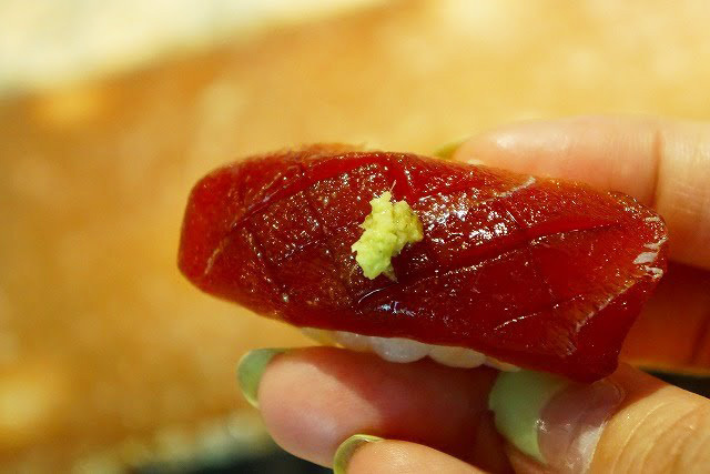 鮨 竹半 若槻（恵比寿）　漬けまぐろ 