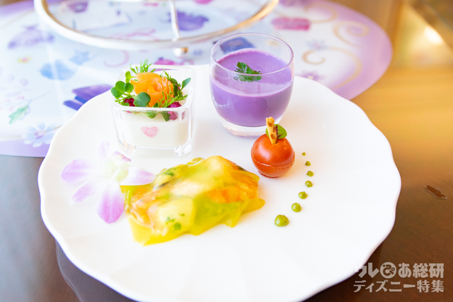 「ちいさなプリンセス ソフィア」スペシャルメニュー〜ちいさなプリンセスのあなたへ〜 4,500円｜東京ディズニーランドホテル「ちいさなプリンセス ソフィア」スペシャルルーム