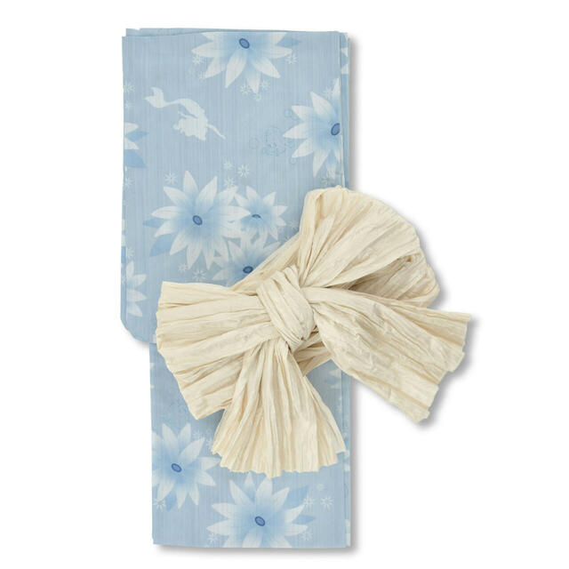 アリエル＆フランダー 浴衣・結び帯 セット　14,500円【Disney YUKATA Collection】