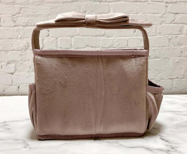 【ニトリ　デコホーム　コスメキャリー】背面はシンプル