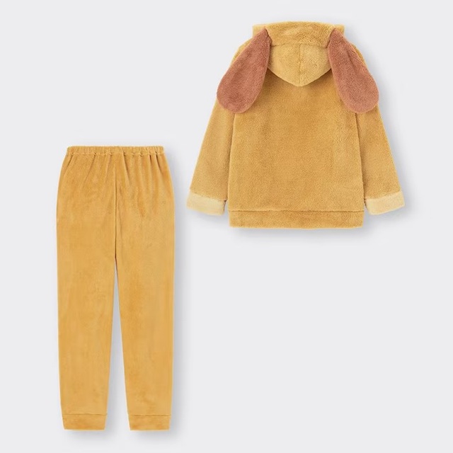 マシュマロフィールフーディセット(長袖) 3,490円｜GUディズニー「わんわん物語」コレクション