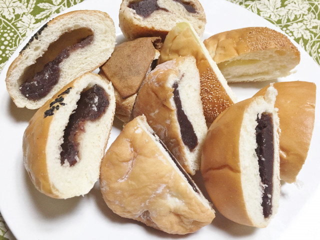 あんぱんも試食