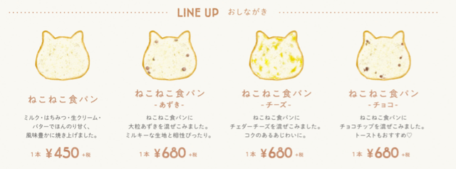 ねこねこ食パン